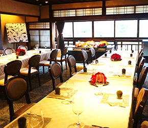 鮒鶴京都鴨川リゾート披露宴会場