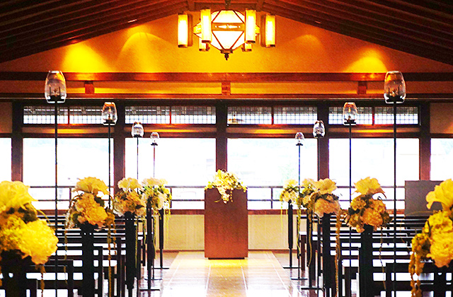 鮒鶴京都鴨川リゾートのチャペル1