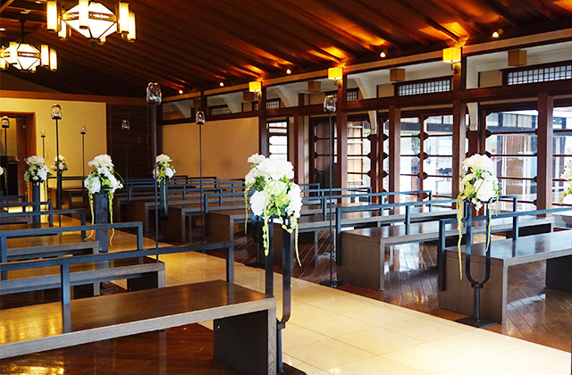 鮒鶴京都鴨川リゾートのチャペル2